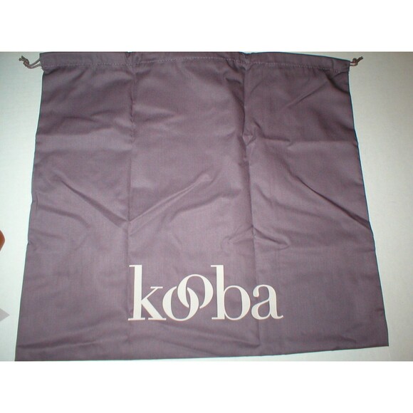 Authentic Kooba Leather Handbag Bag Brown Logo New NWT Satchel Womens Bag Strap - Picture 2 of 9